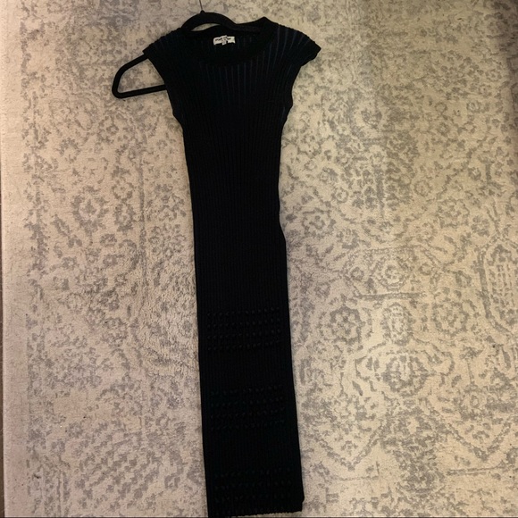 Opening Ceremony BLUE/BLACK NWOT Asymmetrical Knit Tunic - Picture 6 of 9